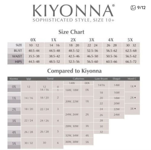 NWT Women's Size 2X Kiyonna Bridal White Bella  Lace Lined Dress - Picture 14 of 14